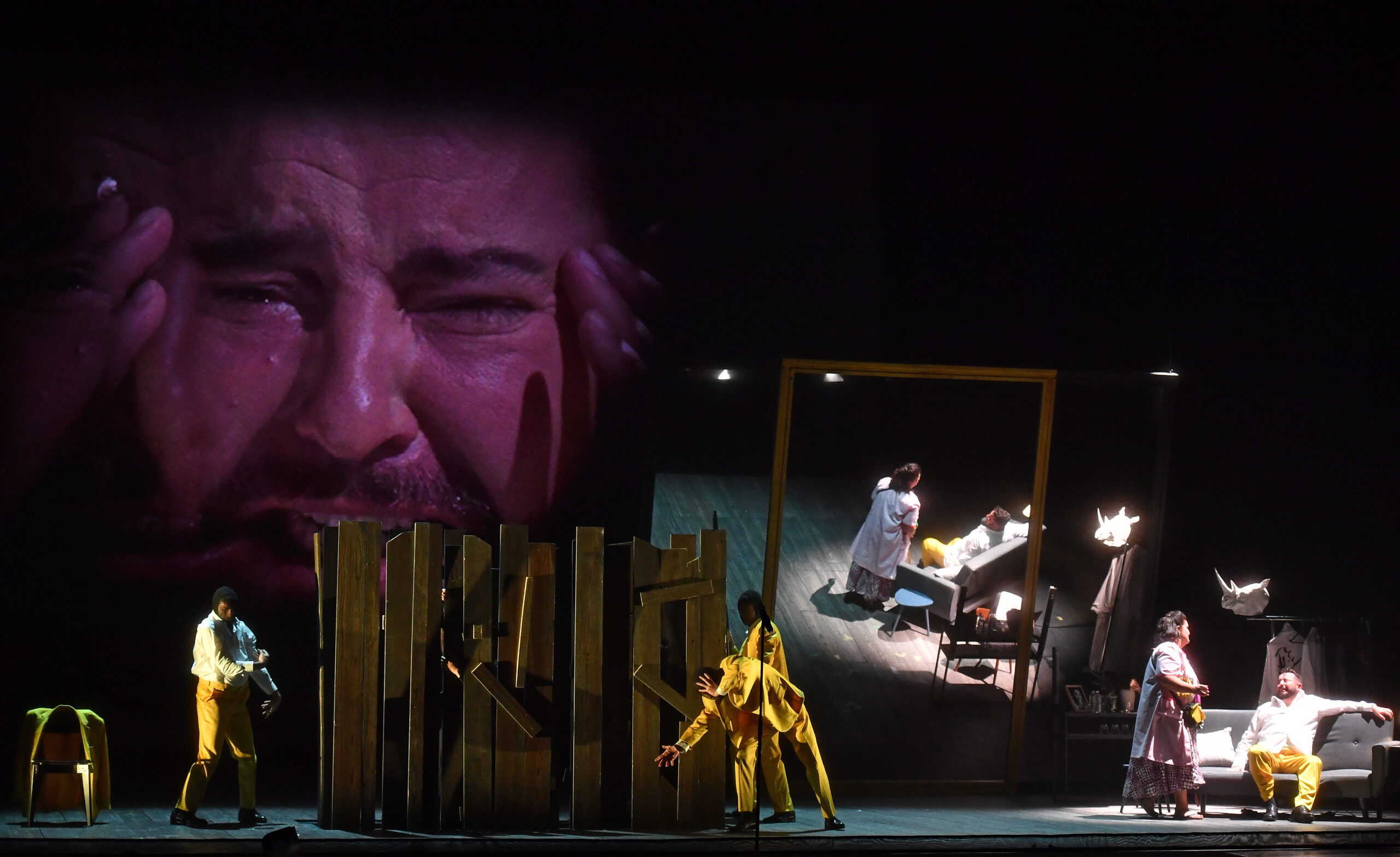 Rigoletto sur Opéra Vision - photo Marc Ginot