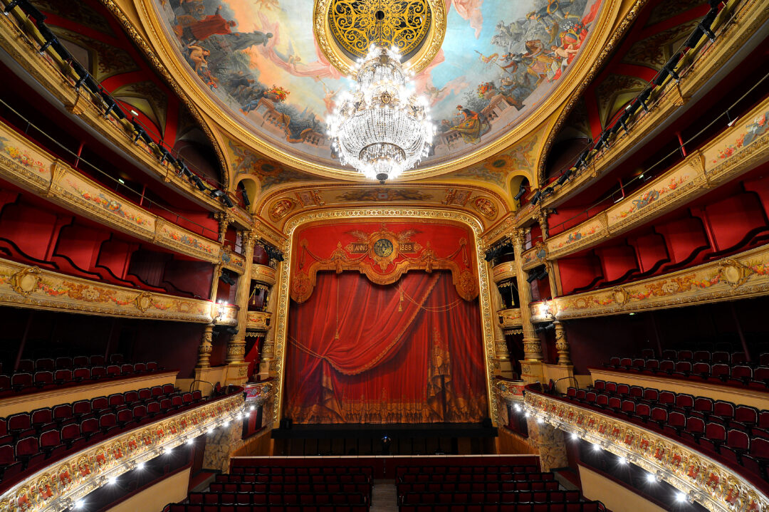 Intérieur grande salle opéra Comédie Marc Ginot